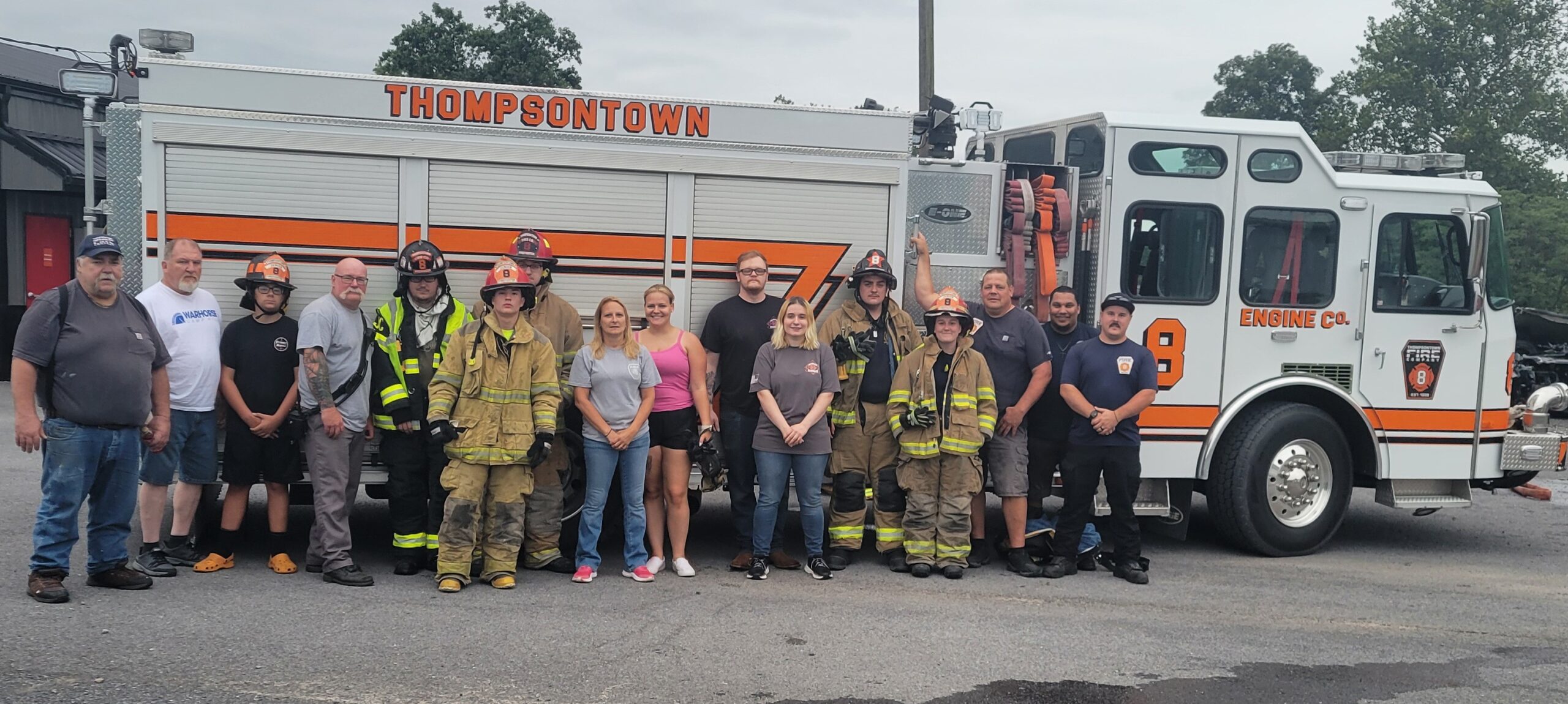 Supporting Thompsontown Volunteer Fire Company with Essential Gear