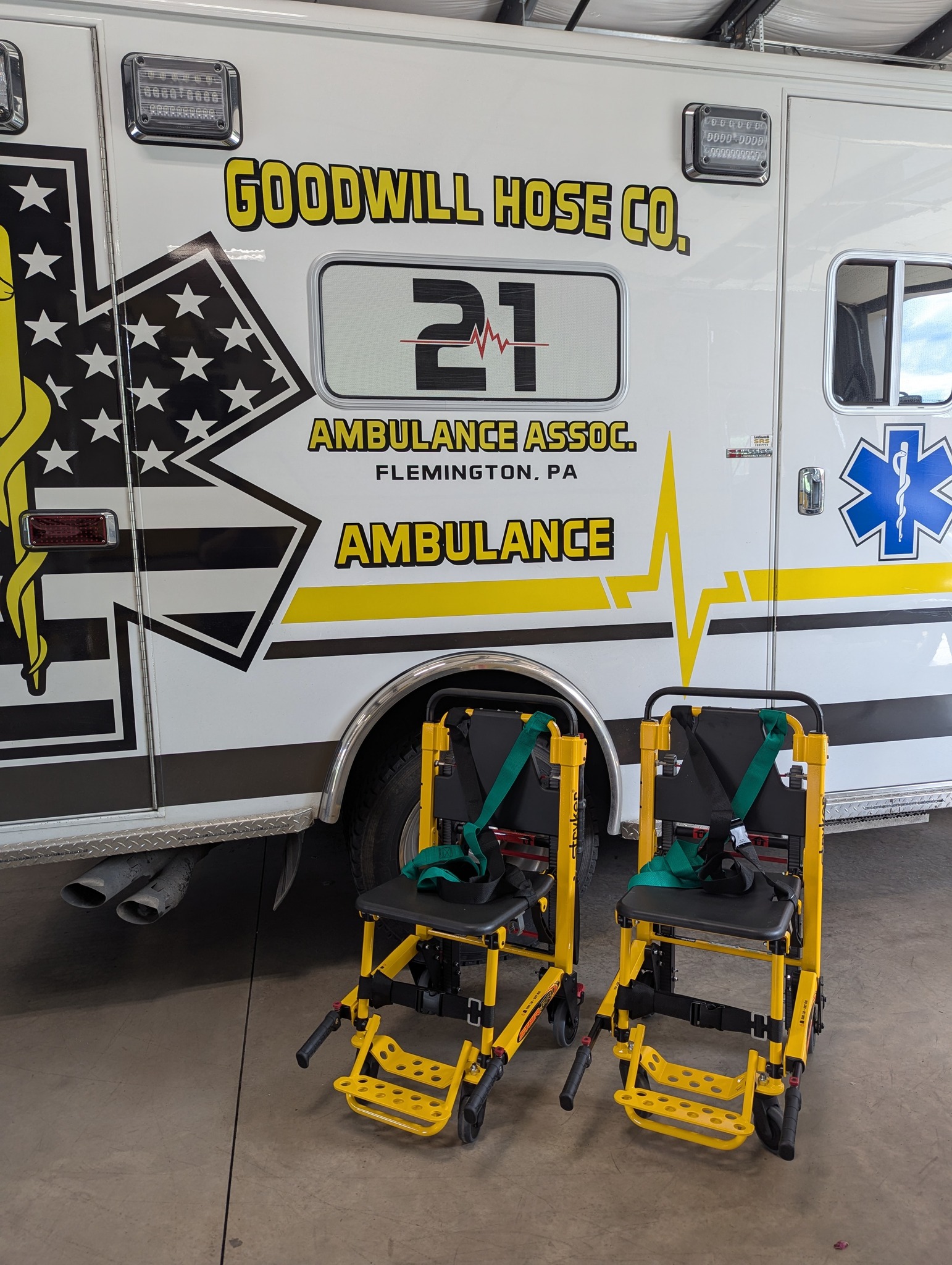 Pennsylvania Skill Charitable Giving Supports Goodwill Hose Company Ambulance Association