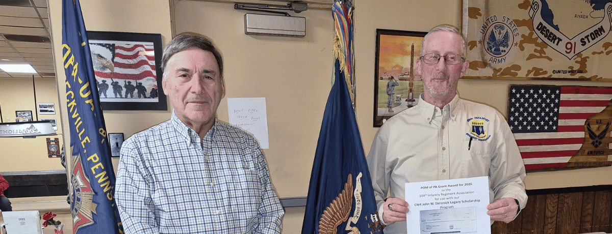 Pennsylvania Skill Charitable Giving Supports 109th Infantry Regiment Legacy Scholarship Program